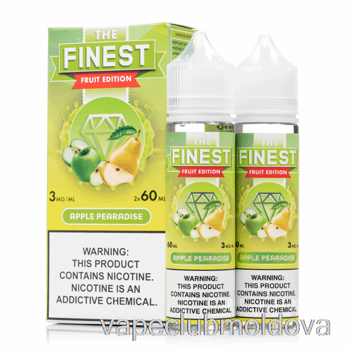 Kit Vape Pod Apple Pearadise - Cea Mai Bună Ediție De Fructe - 120ml 3mg